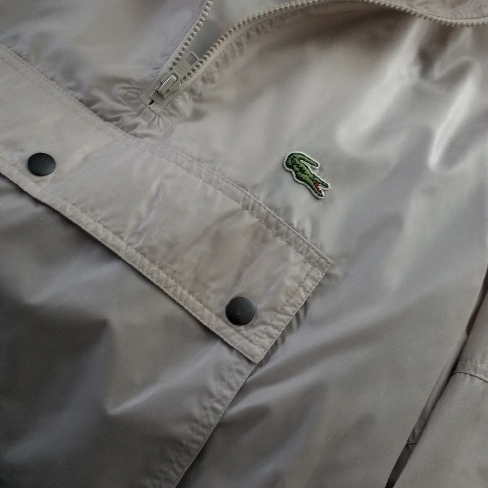 Lacoste Hoodie Windbreaker Jacket (Pullover)